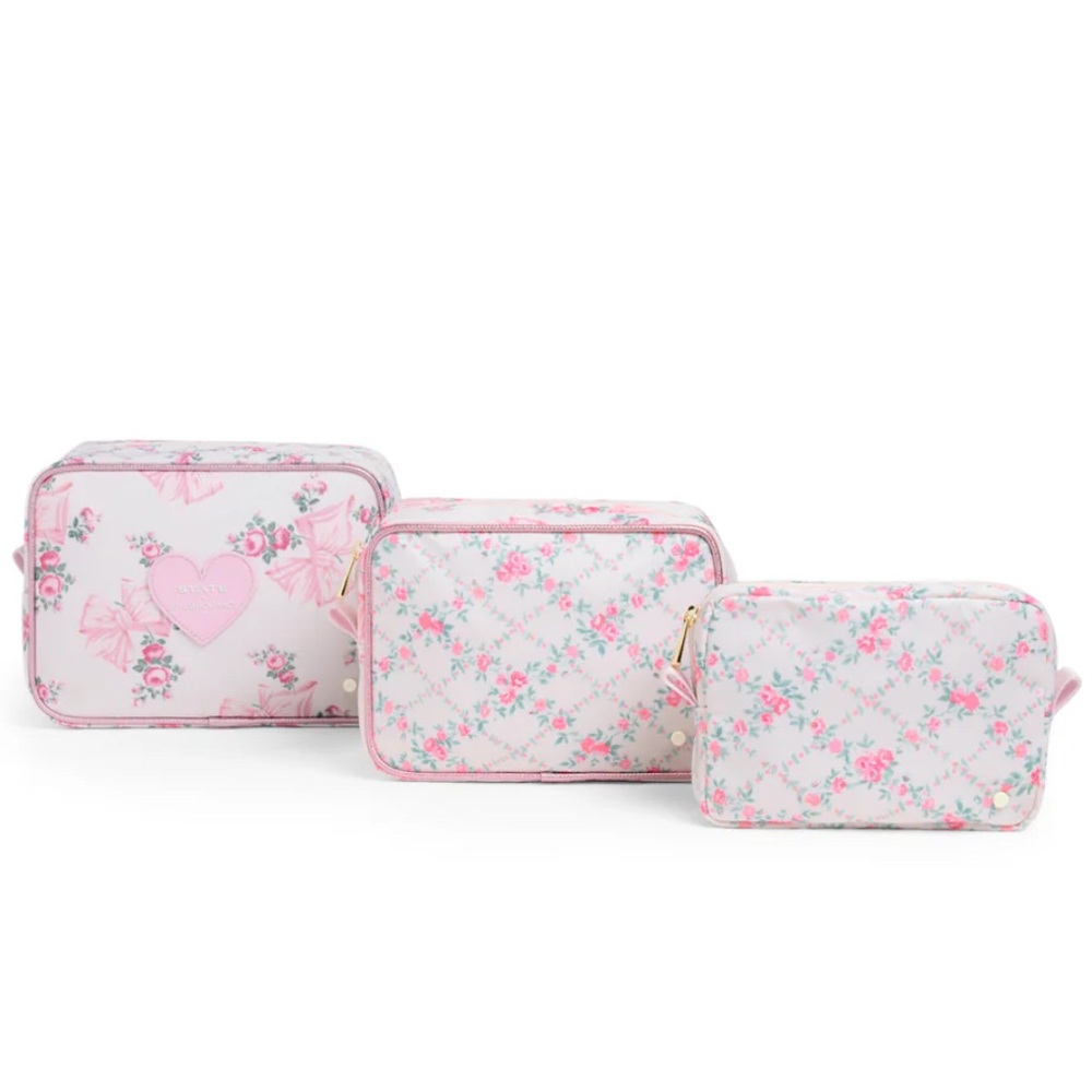 LoveShackFancy x STATE Trio Cosmetic Pouch